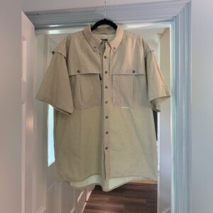 Drake Waterfowl Men's Vented Wingshooter's Shirt, Short Sleeve,